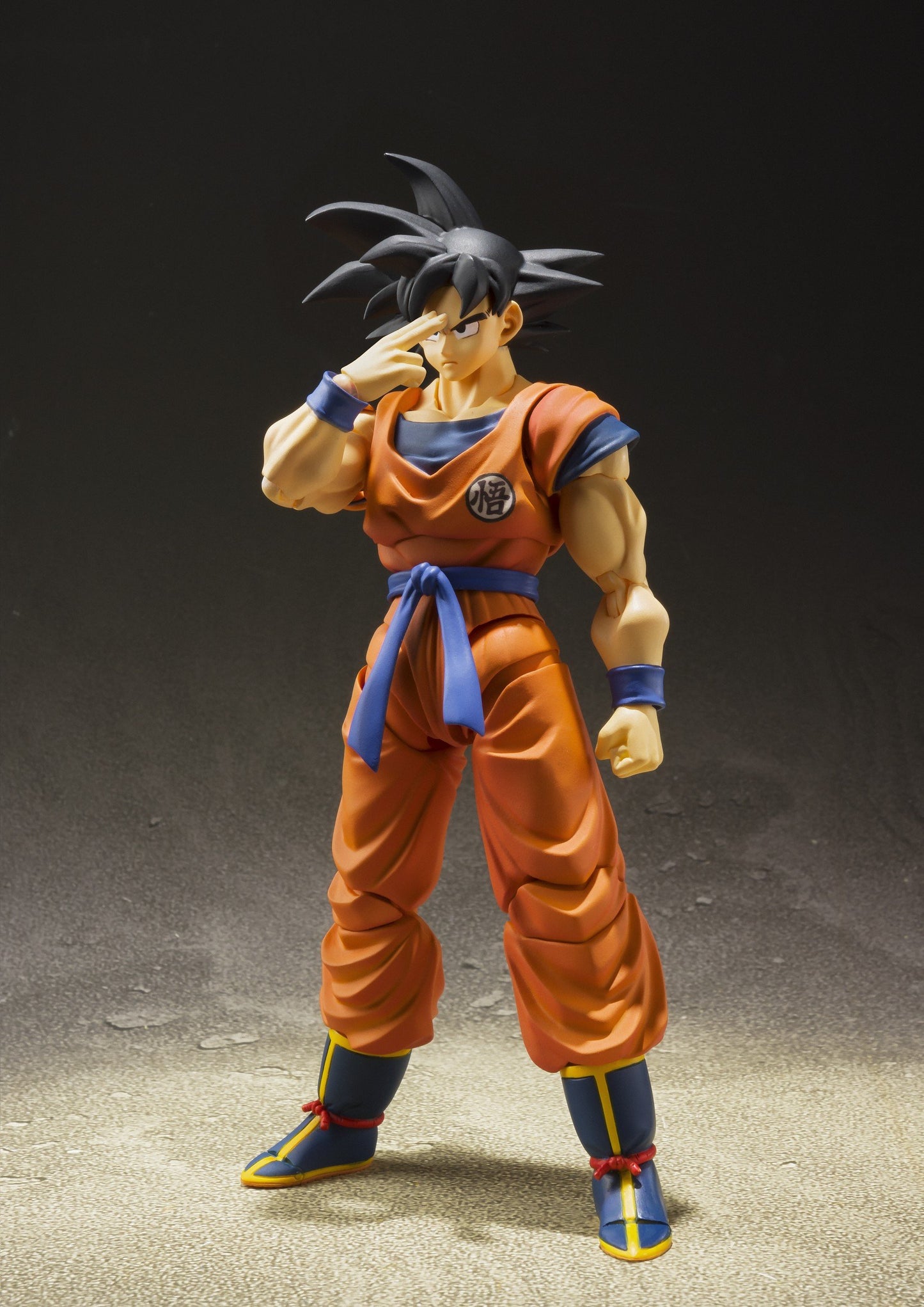 Bandai Tamashii Nations S.H. Figuarts Son Goku (A Saiyan Raised on Earth) Dragon Ball Super Action Figure