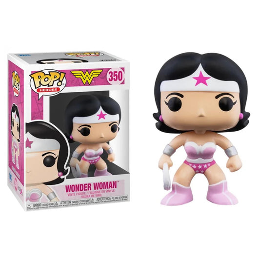 Funko Pop! DC Heroes: Breast Cancer Awareness - Wonder Woman, Multicolor