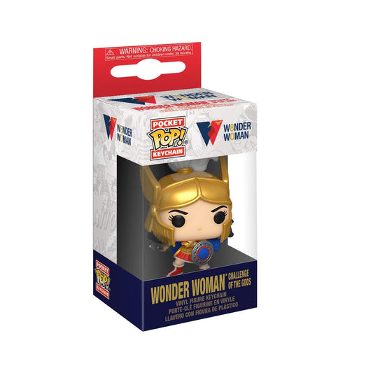 Funko Pop! Keychain: Wonder Woman 80th - Wonder Woman (Challenge of The Gods)