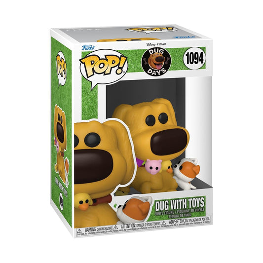 Funko Pop! Disney: Dug Days - Dug with Toys Multicolor 57387