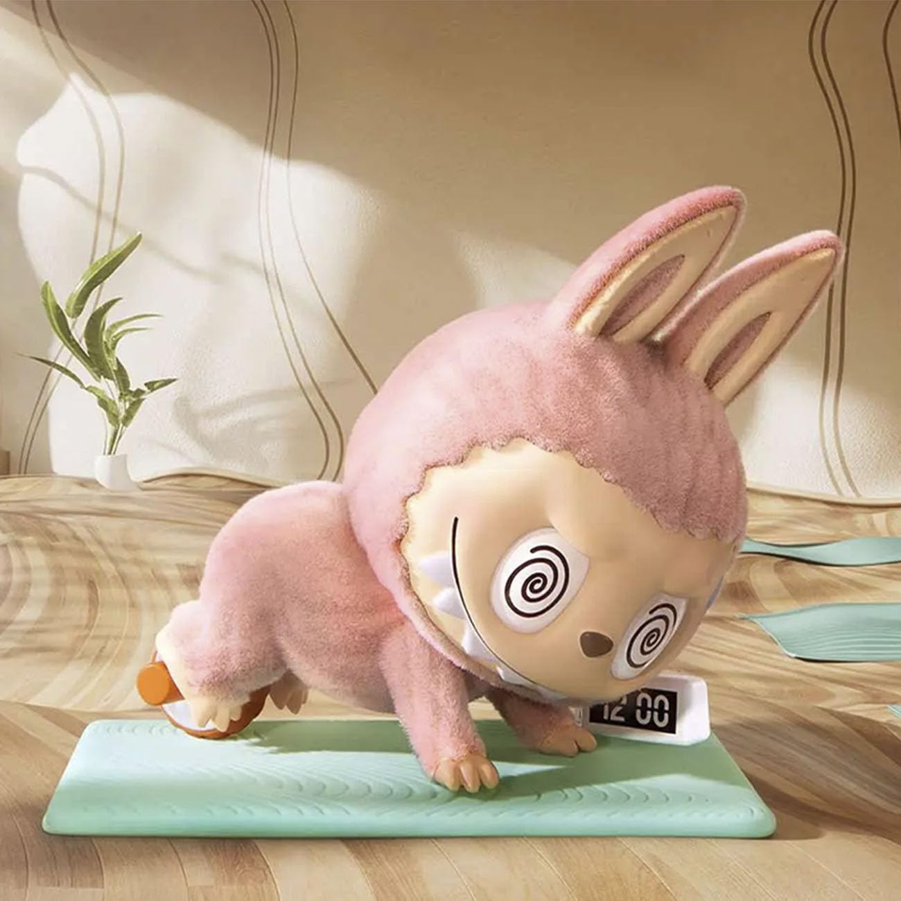 Ecoshopmaster The Monsters Lazy Yoga Series Surprise Box Collectible Figure 100% Original and Authentic,Blind Box Surprise.