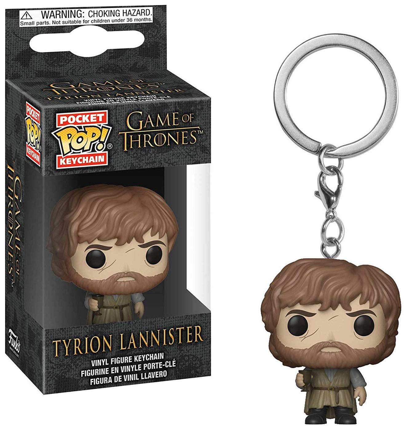 Funko Pop Keychain: Game of Thrones-Tyrion Lannister Collectible Figure, Multicolor