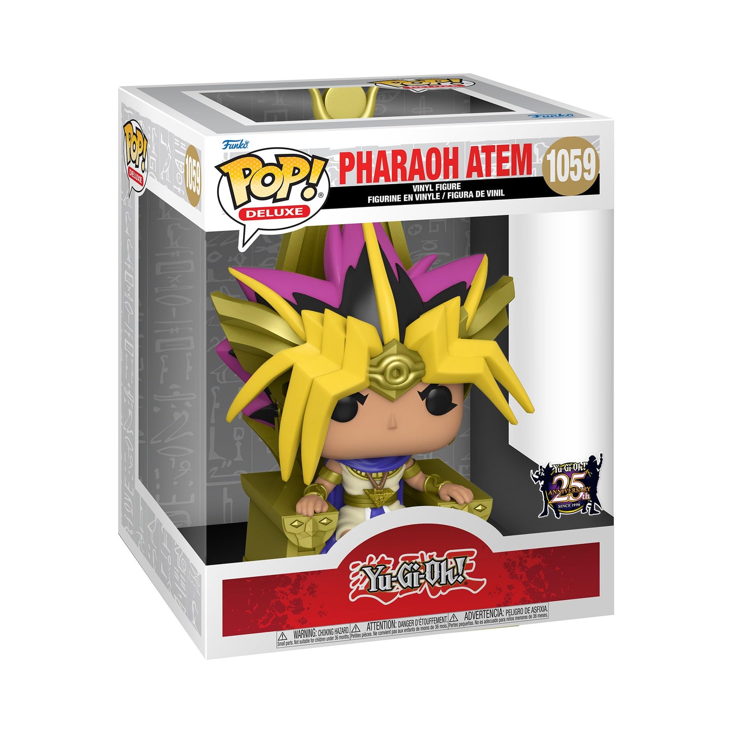 Funko Pop! Deluxe: Yu-Gi-Oh - Atem Pharaoh Yugi (Metallic), Multicolor (57645)