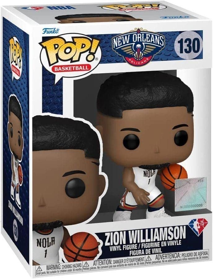 Funko Pop! NBA: Pelicans - Zion Williamson, Multicolor (57632)