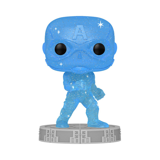 Funko POP Artist Series: Infinity Saga- Cap America (BU) Figure