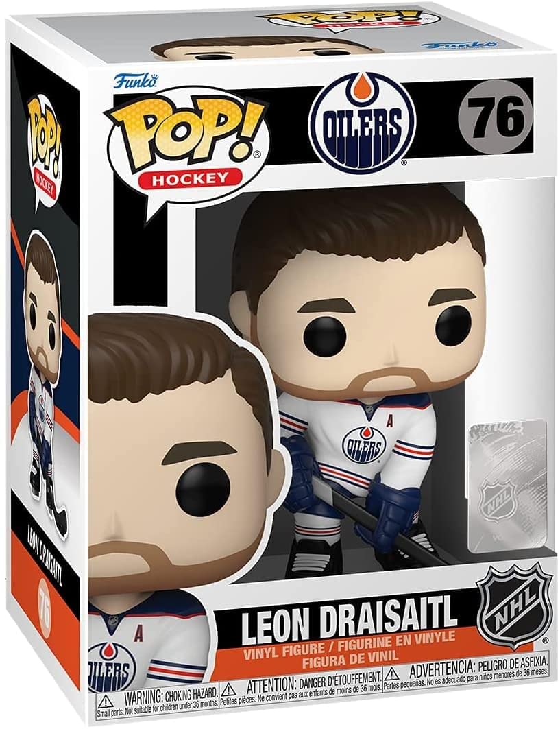 Funko Pop! NHL: Oilers - Leon Draisaitl (Road Uniform) Multicolor