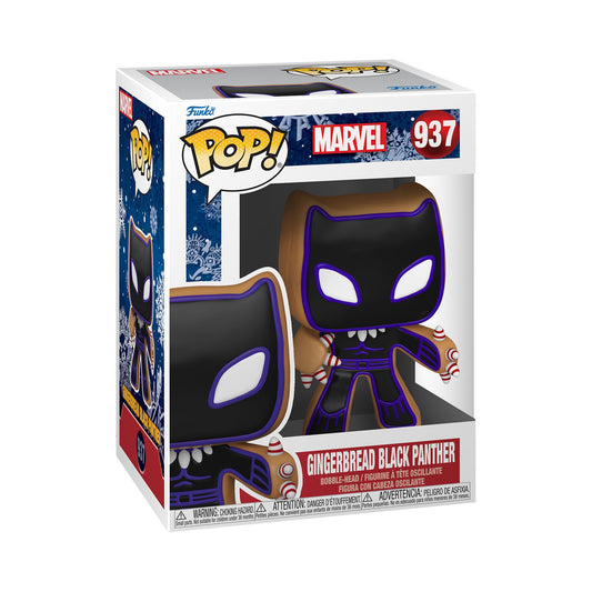Funko Pop! Marvel: Gingerbread Black Panther Multicolor 50662