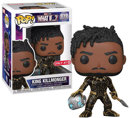Funko Pop! Marvel What If? #878 King Killmonger Target Exclusive Vinyl Figure (FUN56264)