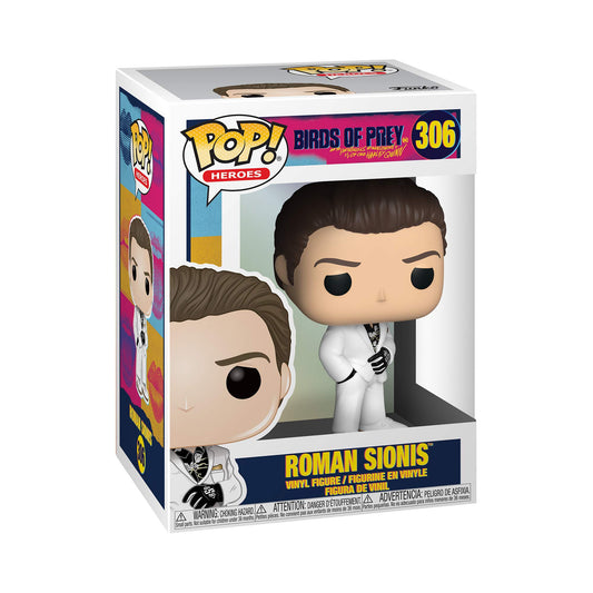 Funko Pop! Heroes: Birds of Prey - Roman Sionis (White Suit) (Styles May Vary), Multicolour