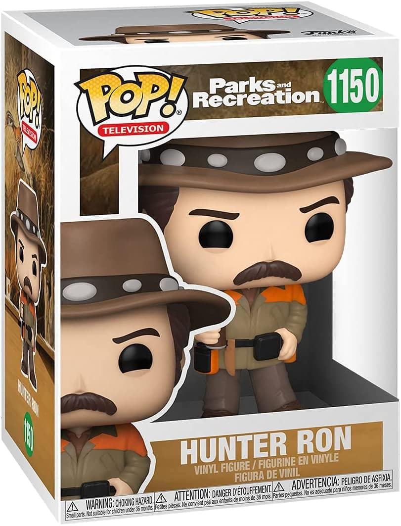 Funko Pop! TV: Parks and Rec - Hunter Ron (Styles May Vary) Multicolor 56168