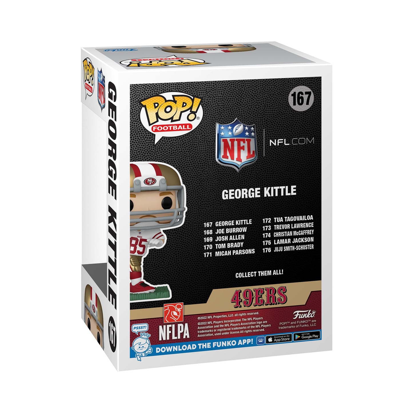 Funko Pop! NFL Stars: 49ers - George Kittle Pop Figure