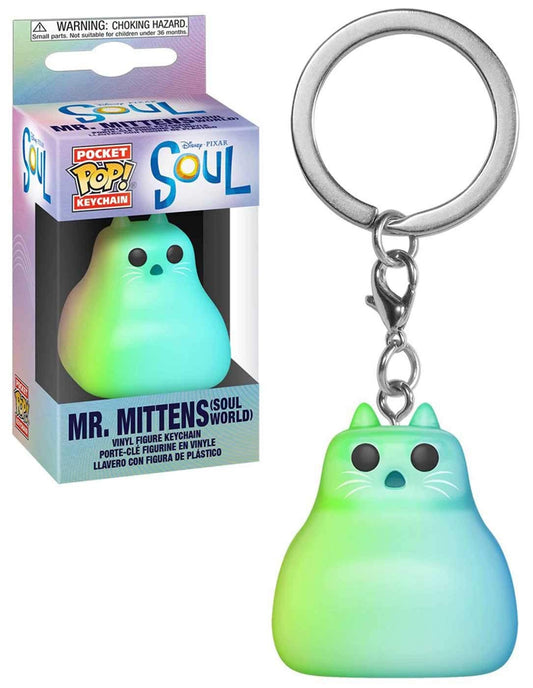 Funko Pop! Disney Keychain: Soul - Mr. Mittens (Soul World)