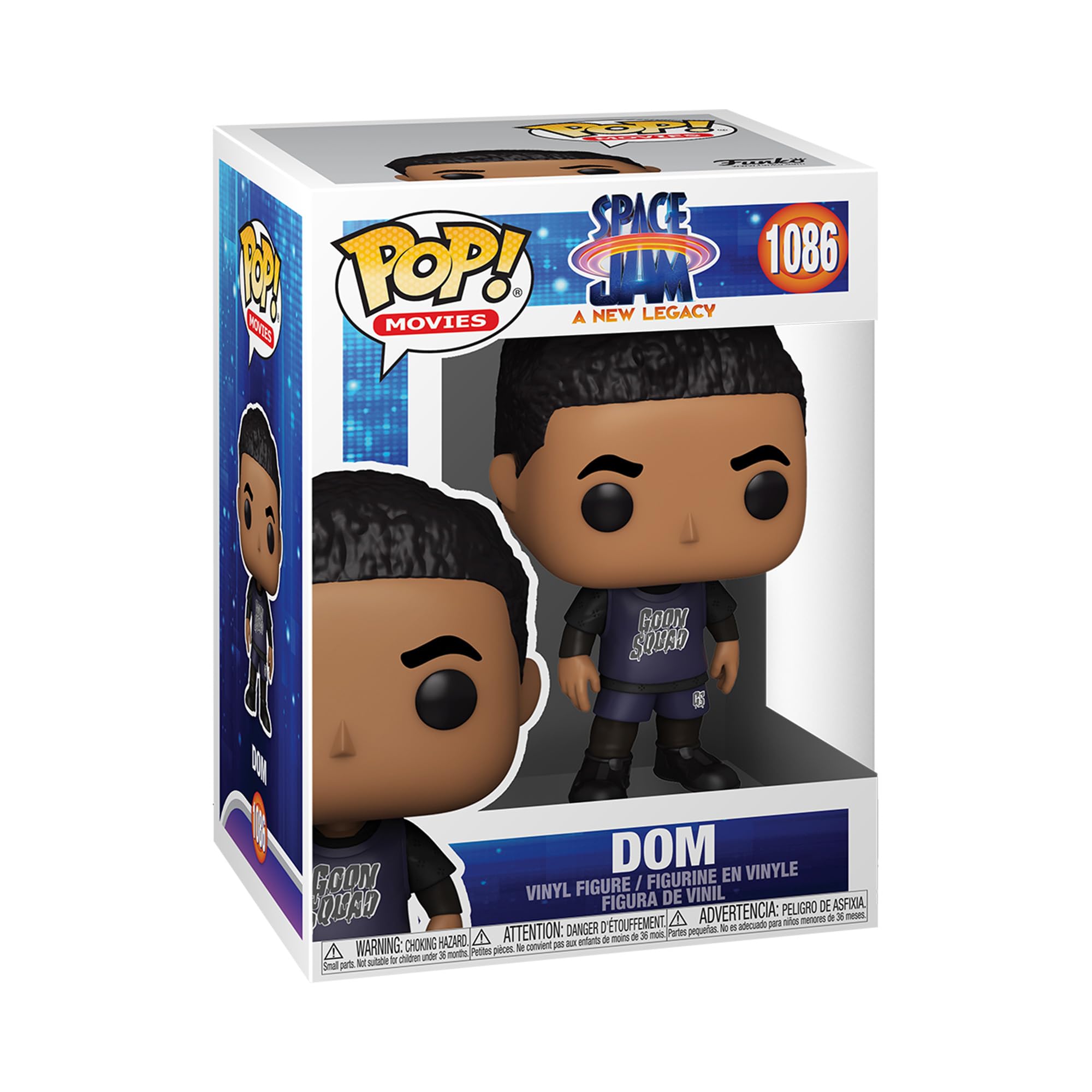 Funko Pop! Movies: Space Jam Legacy - Dom with Chase (Style May Vary) Multicolor