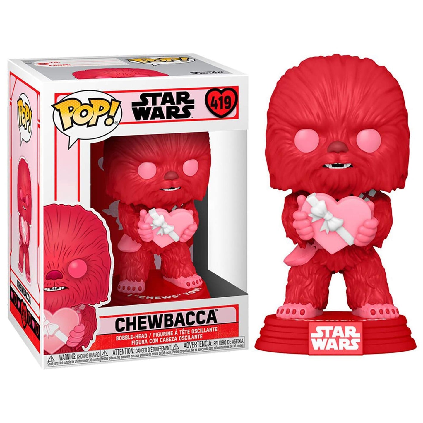 Funko Pop! Star Wars: Valentines - Cupid Chewbacca