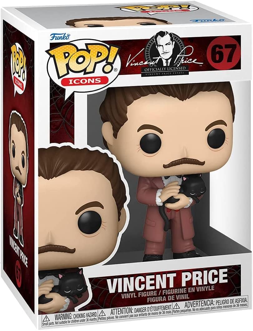 Funko Pop! Icons: Vincent Price Horror Multicolor