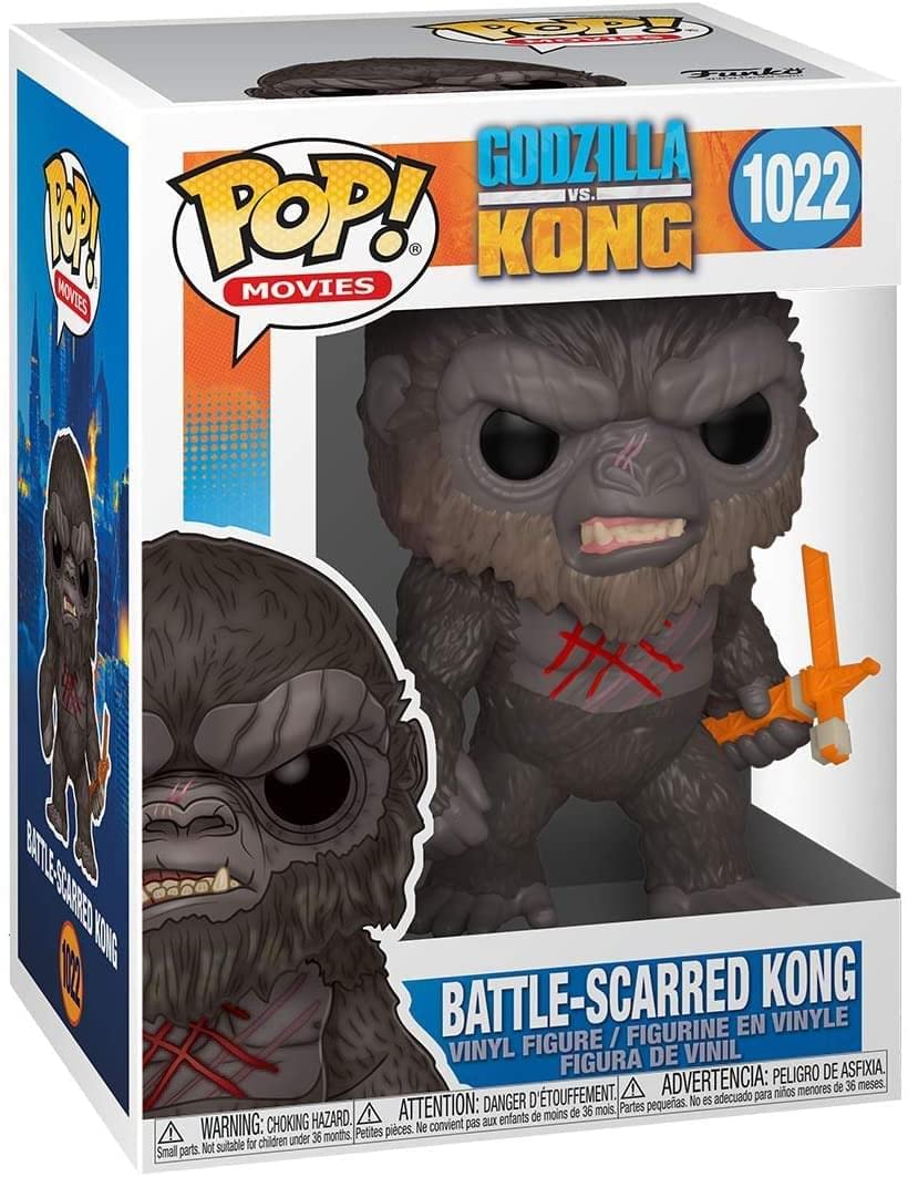 POP Movies:Godzilla vs Kong-Battle-Scarred Kong