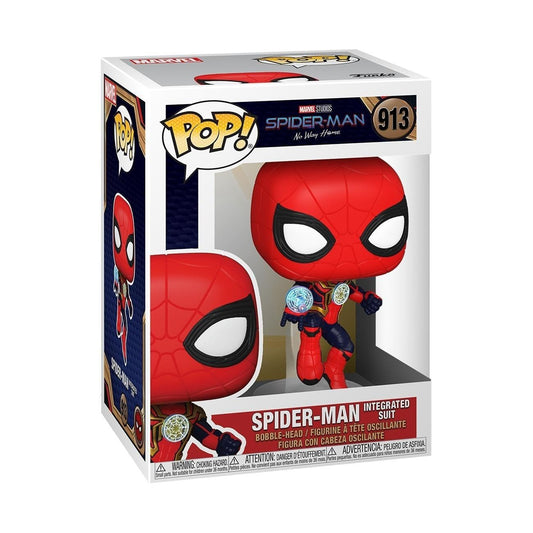 Funko Pop! Marvel: Spider-Man: No Way Home - Spider-Man in Integrated Suit Multicolor 56829