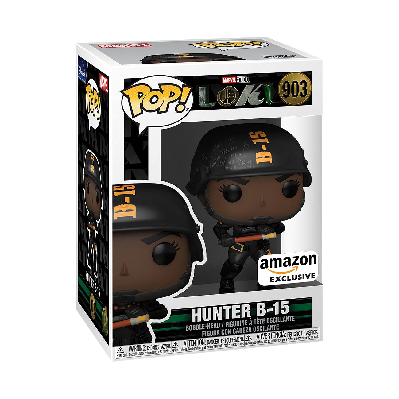 Funko Pop! Marvel: Loki - Hunter B-15, Amazon Exclusive Multicolor