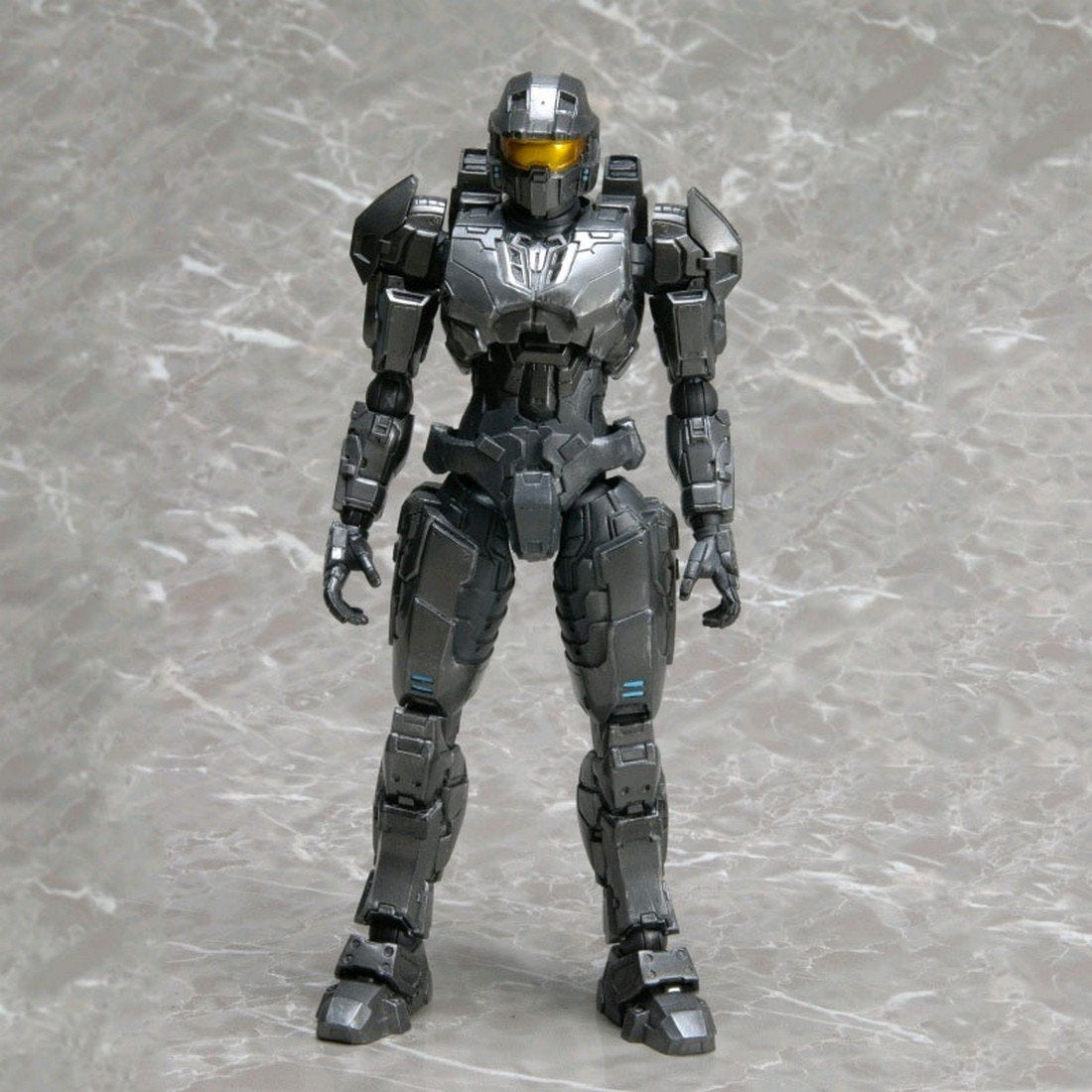 Square Enix Halo Reach Play Arts New York Comic Con 2011 Exclusive Action Figure Spartan Mark V Silver
