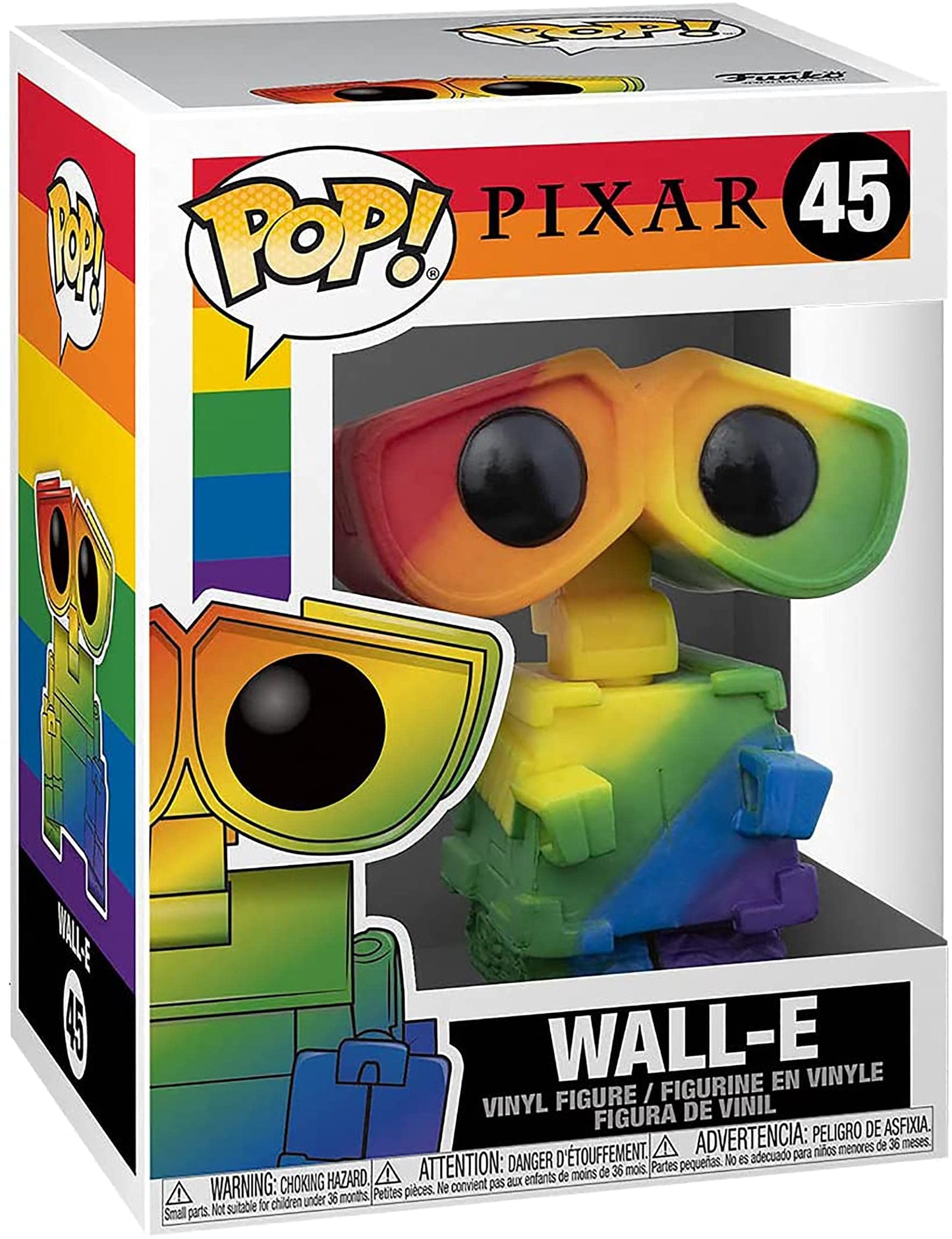 Funko Pop! Disney: Pride - Wall-E (Rainbow) Multicolor