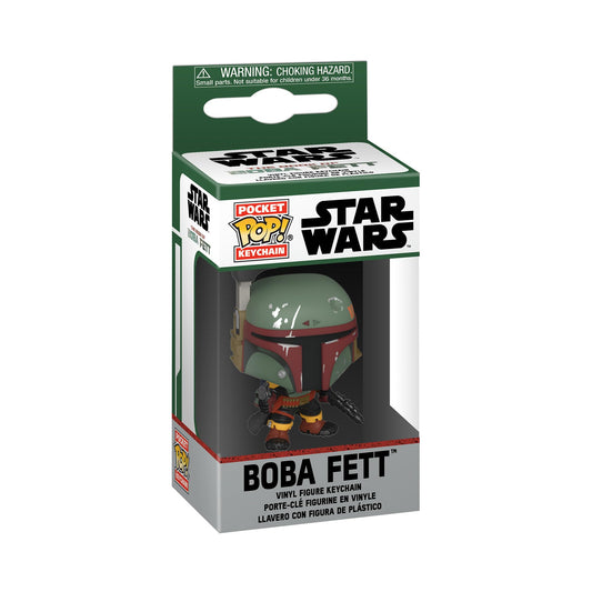 Funko Pop! Keychain Star Wars: Book of Boba Fett - Boba Fett, Multicolor, 60235
