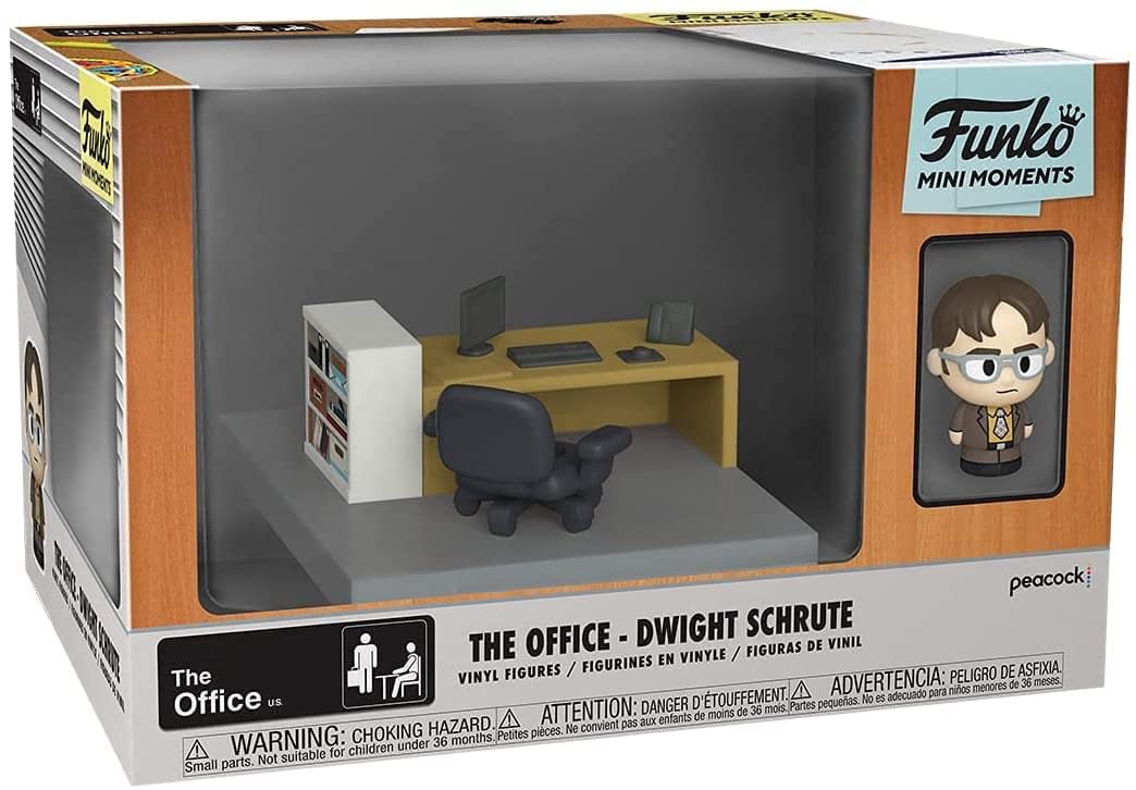 Funko Pop! TV Mini Moments: The Office - Dwight with Chase (Styles May Vary), Multicolor (57389)