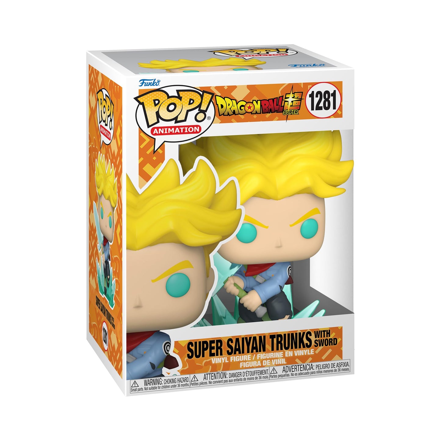 Funko Pop! Animation: Dragon Ball Super - Super Saiyan Trunks with Sword