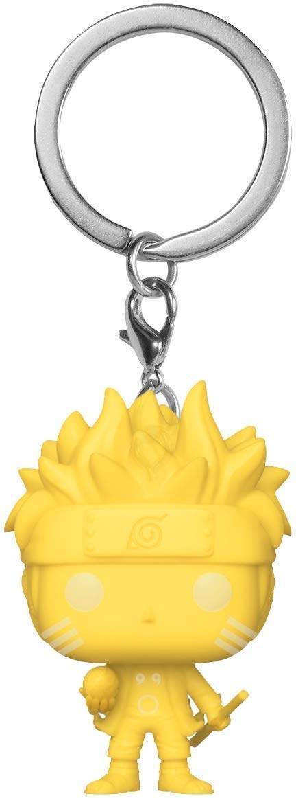 Funko Pop! Key Chain: Naruto Shippuden - Naruto Six Path (Yellow)(GITD) (Special Edition)