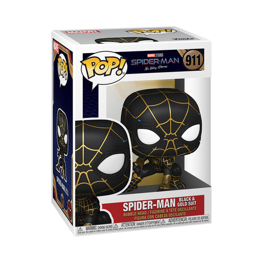 Funko Pop! Marvel: Spider-Man: No Way Home - Spider-Man in Black and Gold Suit Multicolor 56827