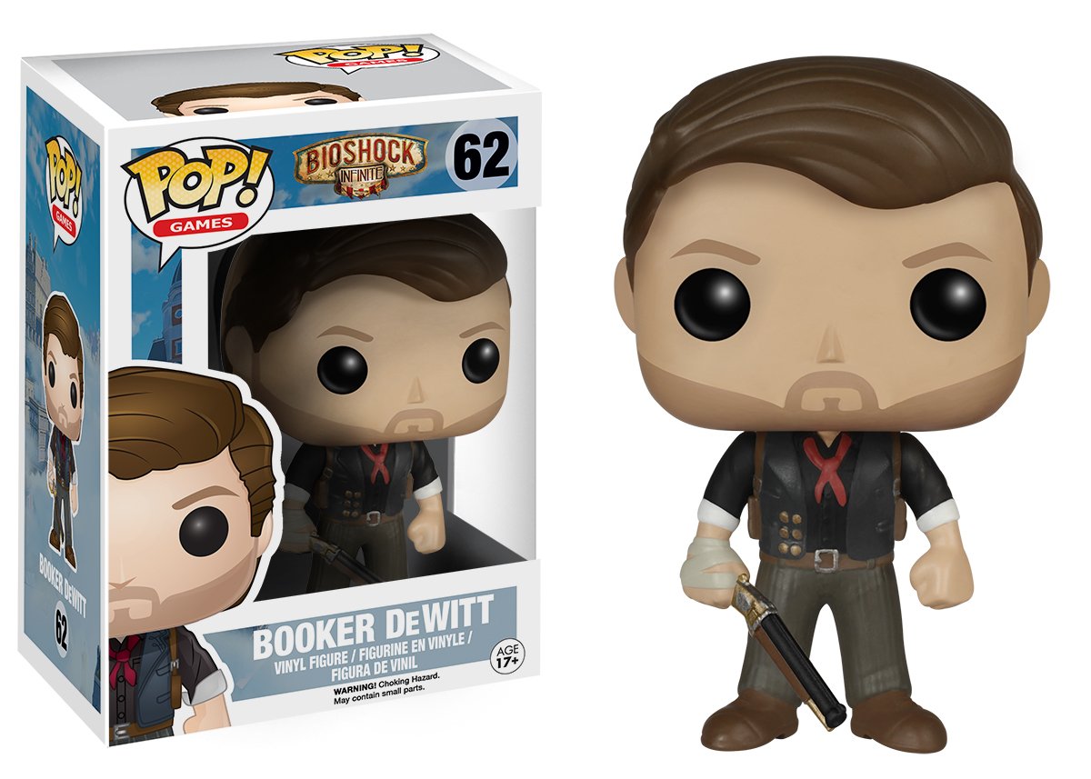 Funko Pop Games Bioshock, Booker Dewitt Action Figure