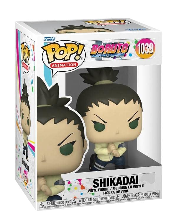 Funko Pop! Animation: Boruto - Shikadai, Multicolor