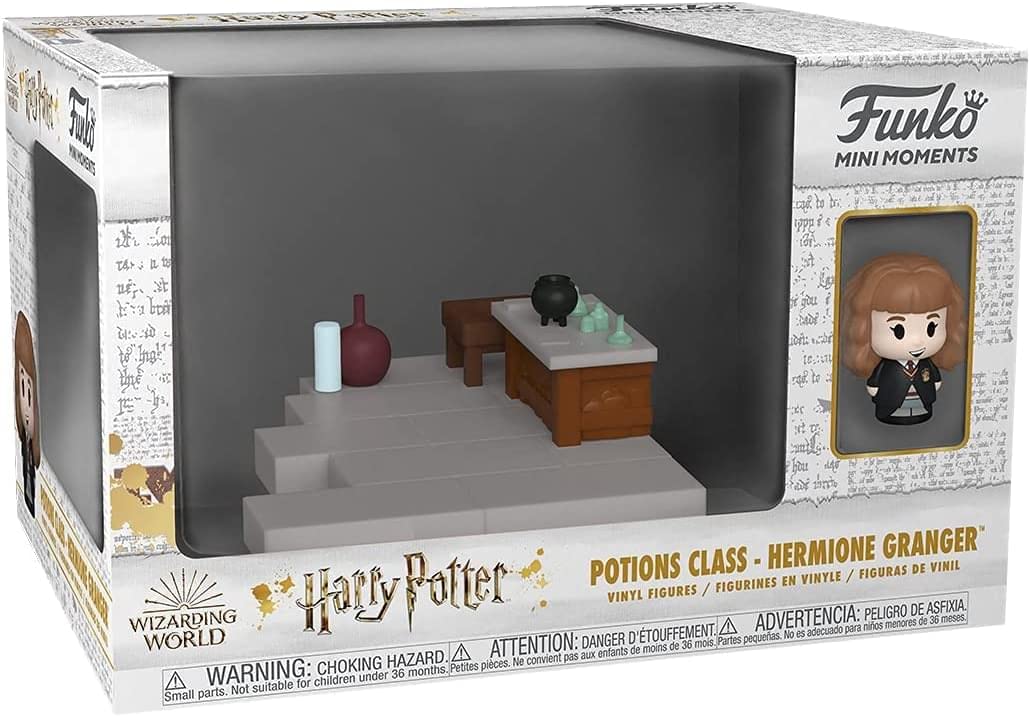 Funko Pops! Mini Moments: Harry Potter 20th Anniversary - Hermione with Chase (Styles May Vary) Multicolor 57364