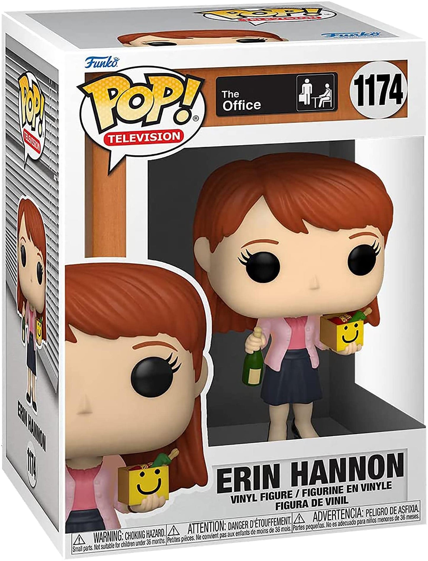Funko Pop! TV: The Office - Erin with Happy Box & Champagne Multicolor 57394