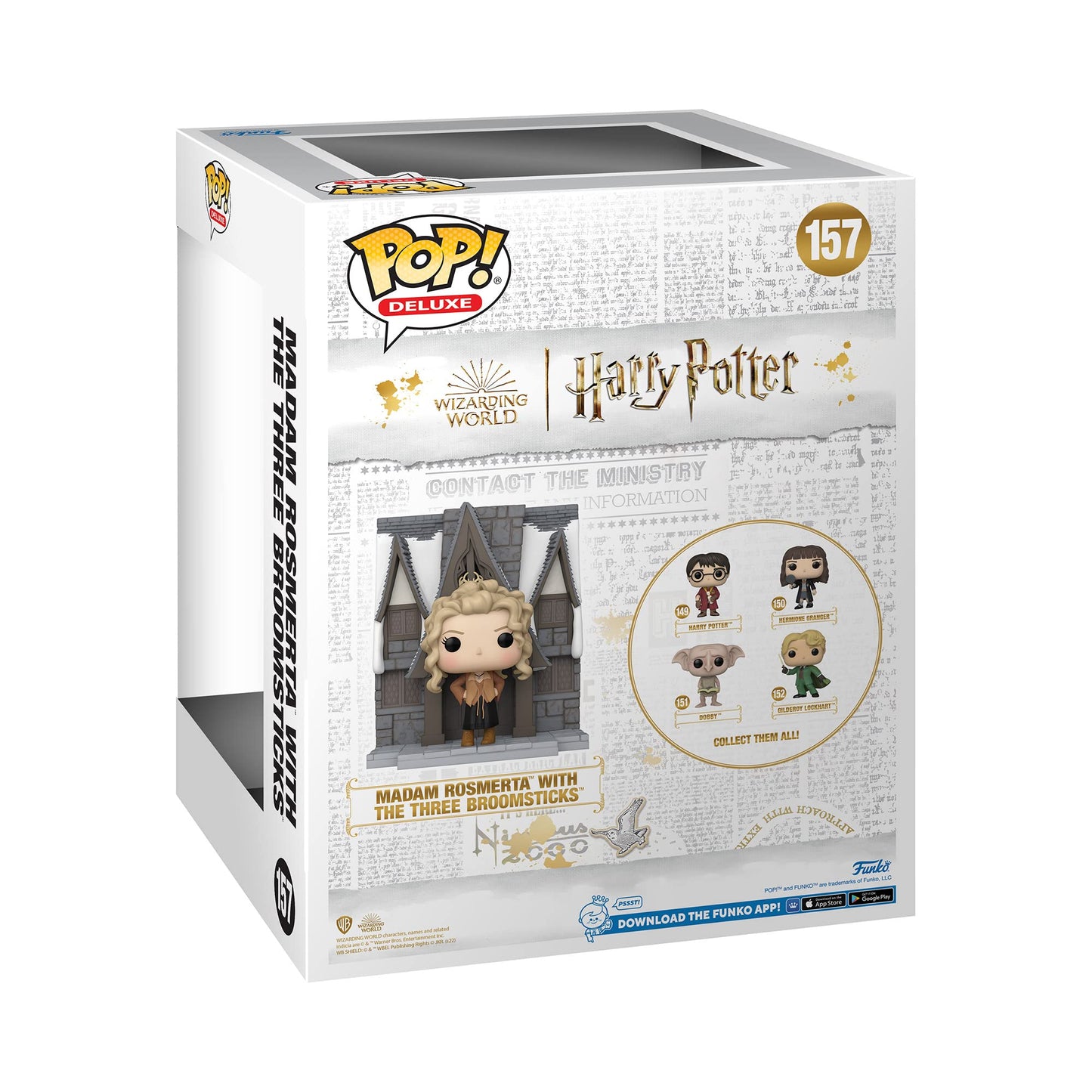 Funko Pop! Deluxe: Harry Potter: Hogsmeade - Madam Rosmerta with The Three Broomsticks, Multicolor (65649)