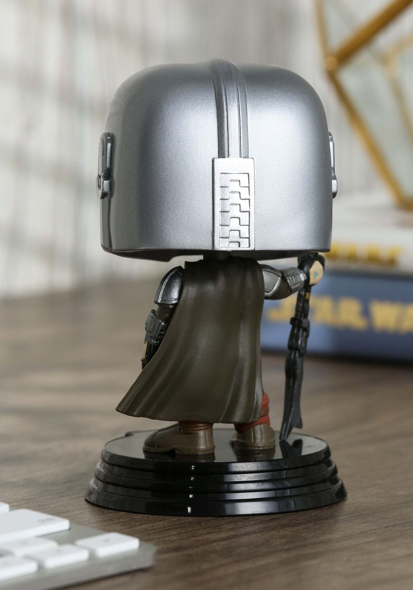 Funko Pop! Star Wars: The Mandalorian Action Figure, The Mandalorian Vinyl Bobblehead