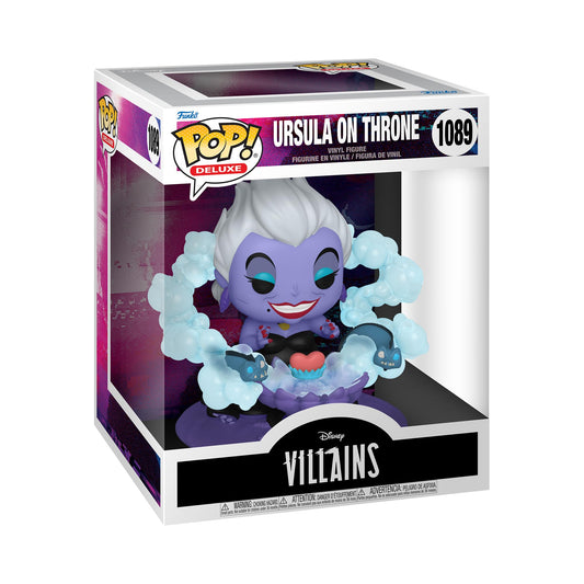 POP Deluxe Disney Ursula ON Throne VIN FIG