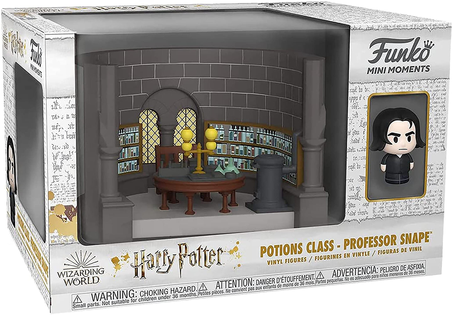 Funko Pop! Mini Moments: Harry Potter 20th Anniversary- Professor Snape with Chase (Styles May Vary) Multicolor 57361