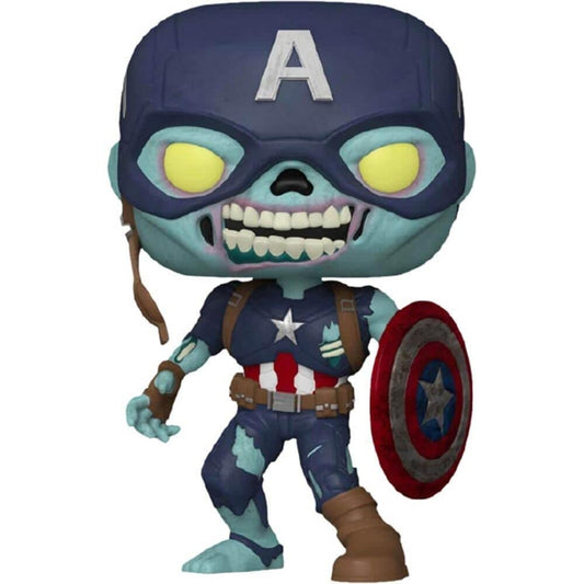 Funko Pop Marvel What If Zombie Captain America 10inch Exclusive