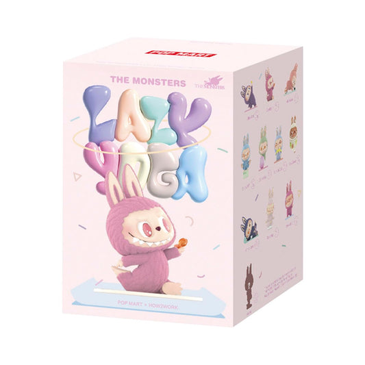 Ecoshopmaster The Monsters Lazy Yoga Series Surprise Box Collectible Figure 100% Original and Authentic,Blind Box Surprise.