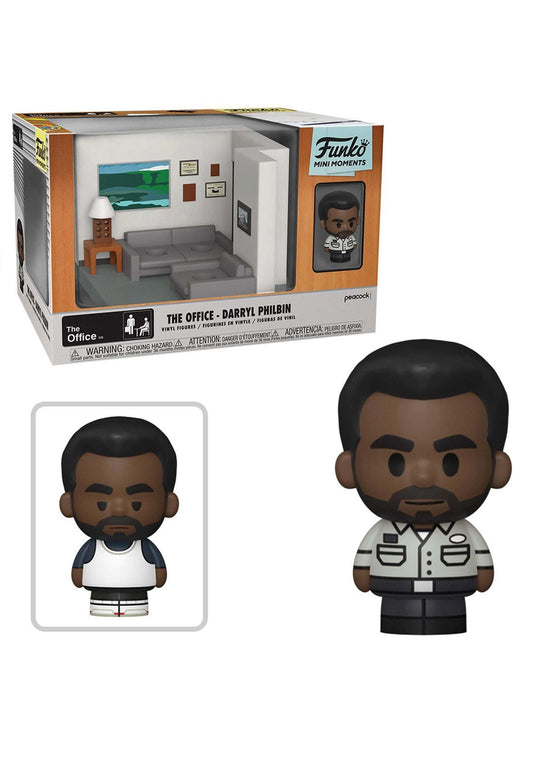 Funko Pop! TV Mini Moments: The Office - Darryl with Chase (Styles May Vary), Multicolor (57388)