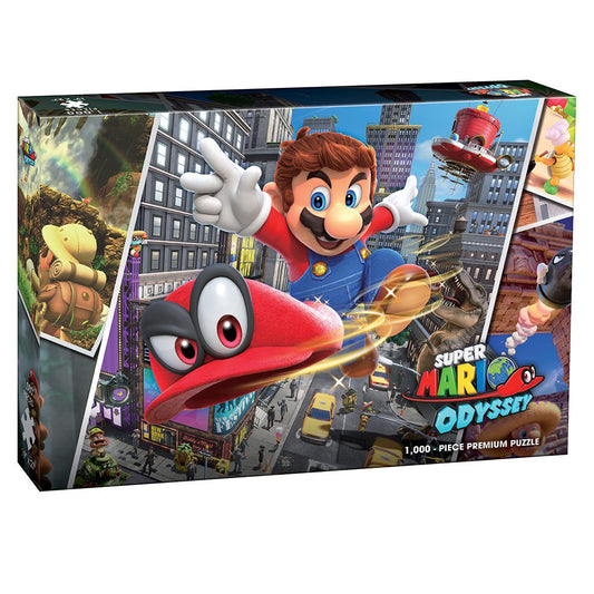 USAOPOLY Super Mario Odyssey Snapshots 1000 Piece Jigsaw Puzzle