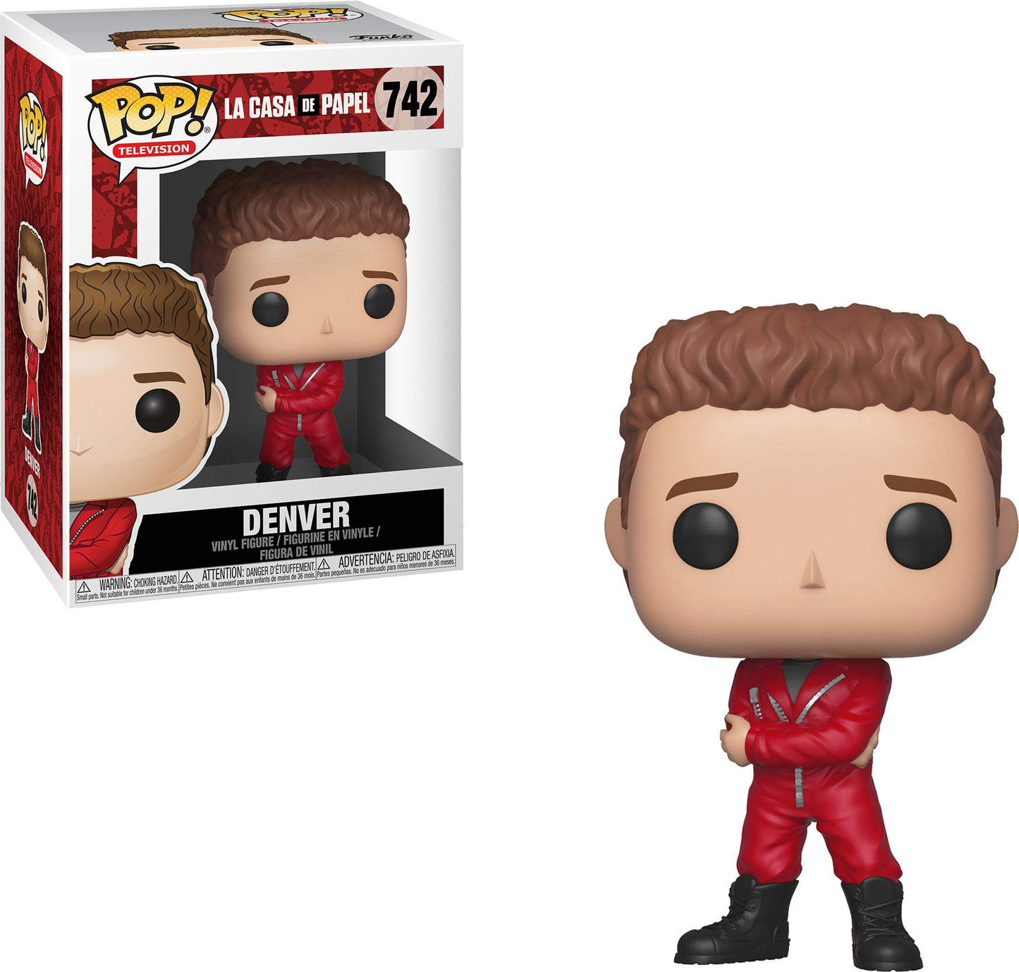 Funko 36001 Pop! Television: Money HeistDenver, Multicolor