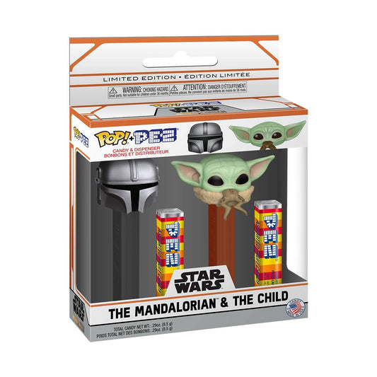Funko Pop! Pez: Star Wars - The Child and Mandalorian 2-Pack