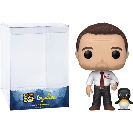 Narrator with Powe r Animal (Chase): Funk o Pop! Movies Vinyl Figure Bundle with 1 Compatible 'ToysDiva' Graphic Protector (919 - 47165 - B)