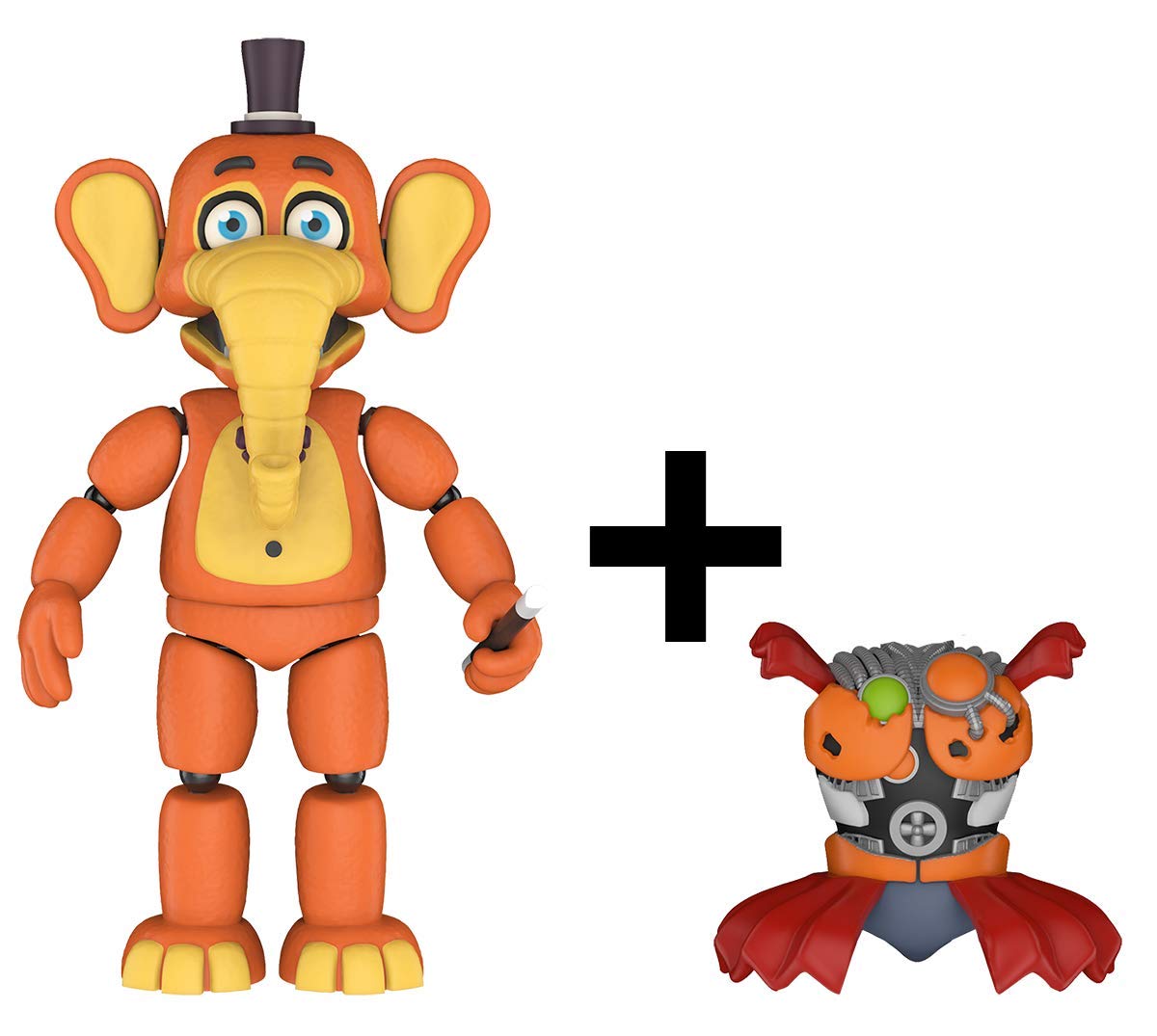 Funko 32143 Five Nights at Freddy's Pizza Simulator-Orville Elephant Collectible Figure, Multicolor