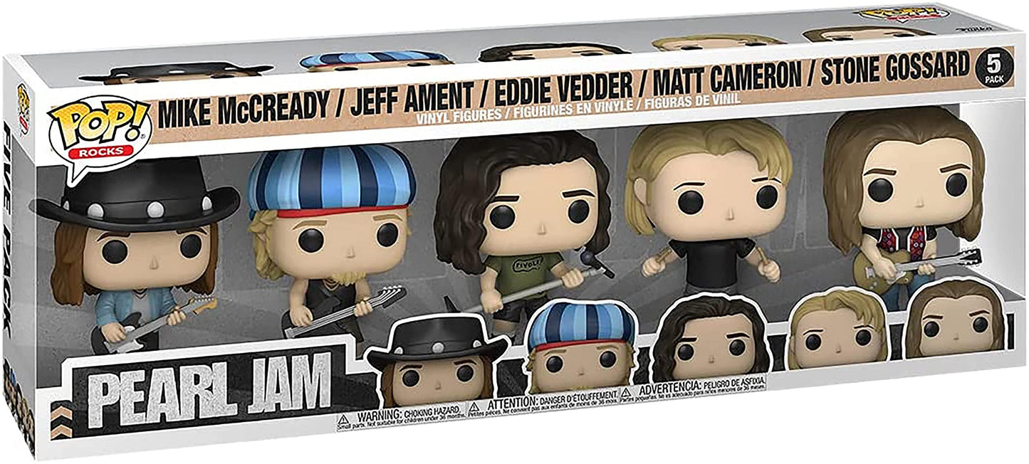 Funko Pop! Rocks: Pearl Jam - 5PK Multicolor