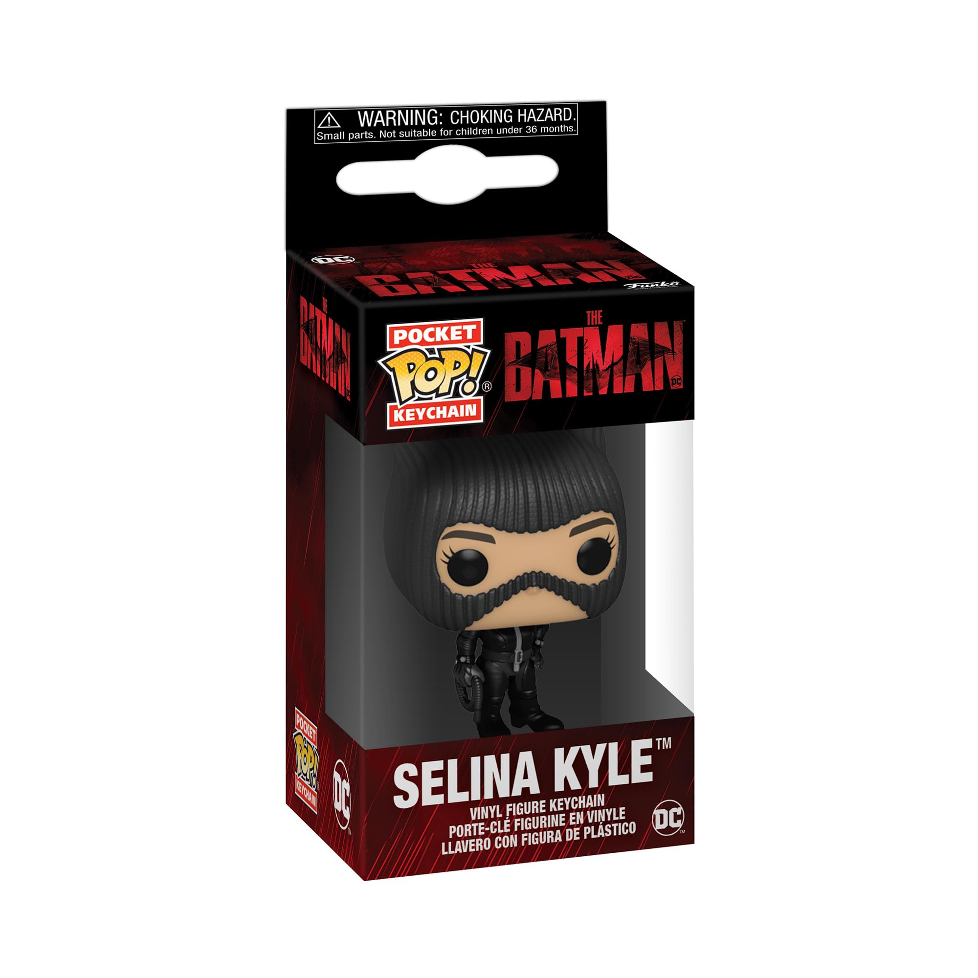 Funko Pop! Keychain: The Batman - Selina Kyle, Multicolor, 59284
