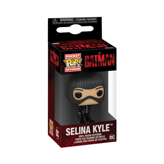 Funko Pop! Keychain: The Batman - Selina Kyle, Multicolor, 59284