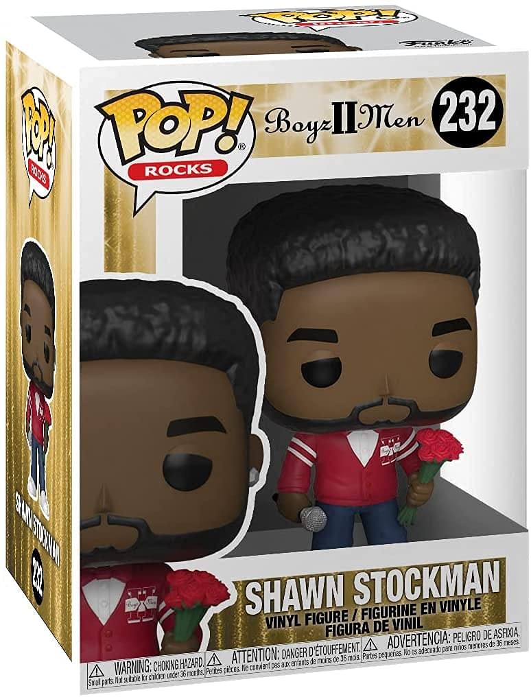 Funko Pop! Rocks: Boyz II Men - Shawn Stockman Multicolor