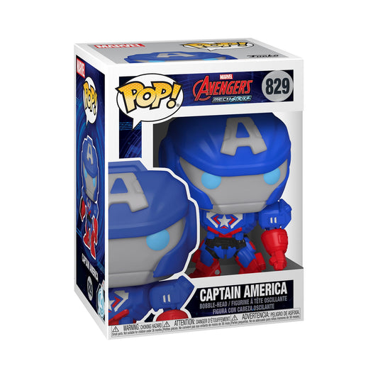 Funko Pop! Marvel: Marvel Mech - Captain America